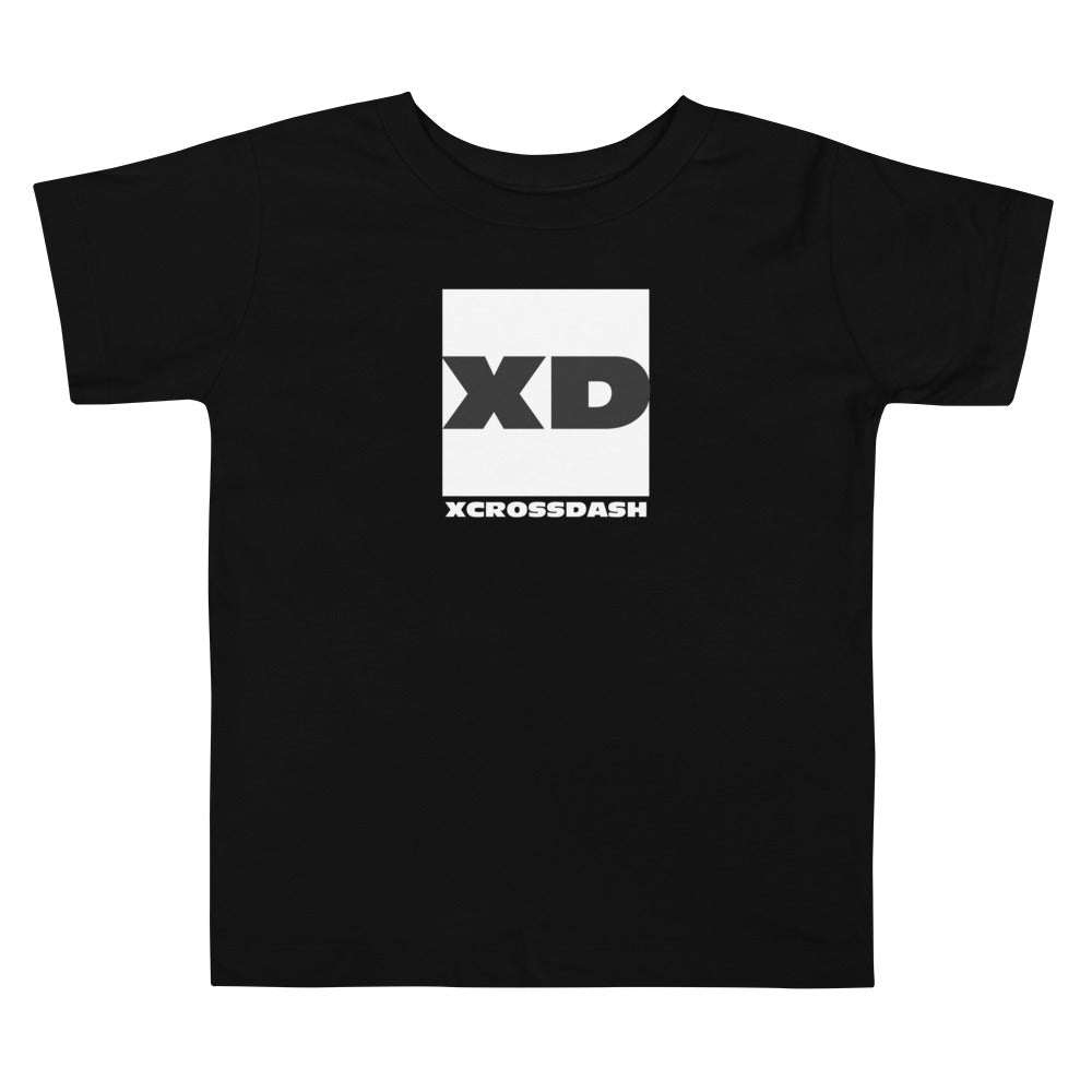 XCROSS DASH 2022 ORIGINAL DSGN "Kids Toddler Short Sleeve Tee" #072501BLKPF